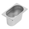 Bac Gastro GN 1/9 Inox - Gylis 100 mm - 1 L - Dynasteel