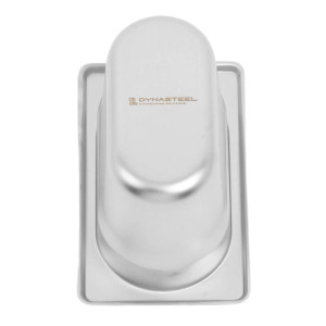 Bac Gastro GN 1/9 Inox - Gylis 100 mm - 1 L - Dynasteel