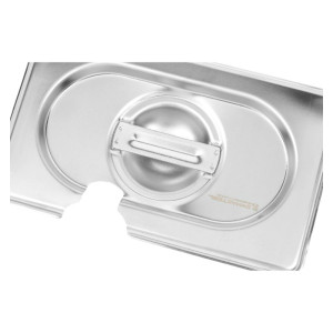 Dangtis GN 1/9 Dynasteel iš nerūdijančio plieno gastronominiams konteineriams