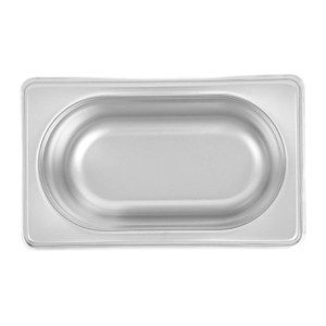 Bac Gastro GN 1/9 Inox - Gylis 65 mm - 0,6 L - Dynasteel