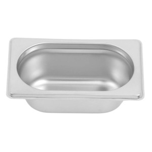 Bac Gastro GN 1/9 Inox - Gylis 65 mm - 0,6 L - Dynasteel