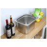 Bac Gastro GN 1/2 Inox - Gylis 200 mm - 12,5 L - Dynasteel