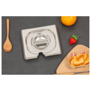 Dangtis GN 1/6 iš nerūdijančio plieno - Dynasteel