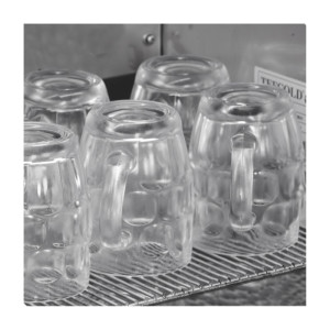 Givreur à Verres en Inox - 1 Porte Vitrée - 79 L | TEFCOLD: Užšaldykite savo stiklines lengvai ir greitai!