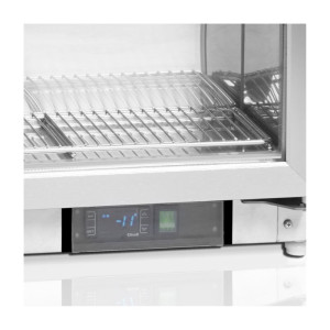 Givreur à Verres en Inox - 1 Porte Vitrée - 79 L | TEFCOLD: Užšaldykite savo stiklines lengvai ir greitai!