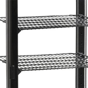 Vitrina šaldytuvas su stiklinėmis durimis juoda - 58 L | TEFCOLD