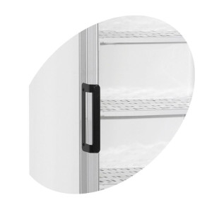 Stiklinis šaldiklis su stogeliu - 270 L TEFCOLD: matomumas, estetika ir optimali konservacija