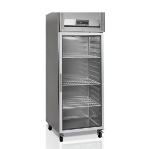 Armoire Réfrigérée Positive GN 2/1 Vitrée Inox - 484 L TEFCOLD : Optimalus maisto išsaugojimas, padidintas matomumas.