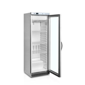 Armoire Réfrigérée Négative Ventilée Vitrée - Inox 340 L TEFCOLD | Profesionalus maisto saugojimas