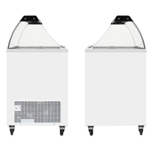 Šaldiklis su lenktu stiklu - 255 L TEFCOLD: kokybė ir funkcionalumas