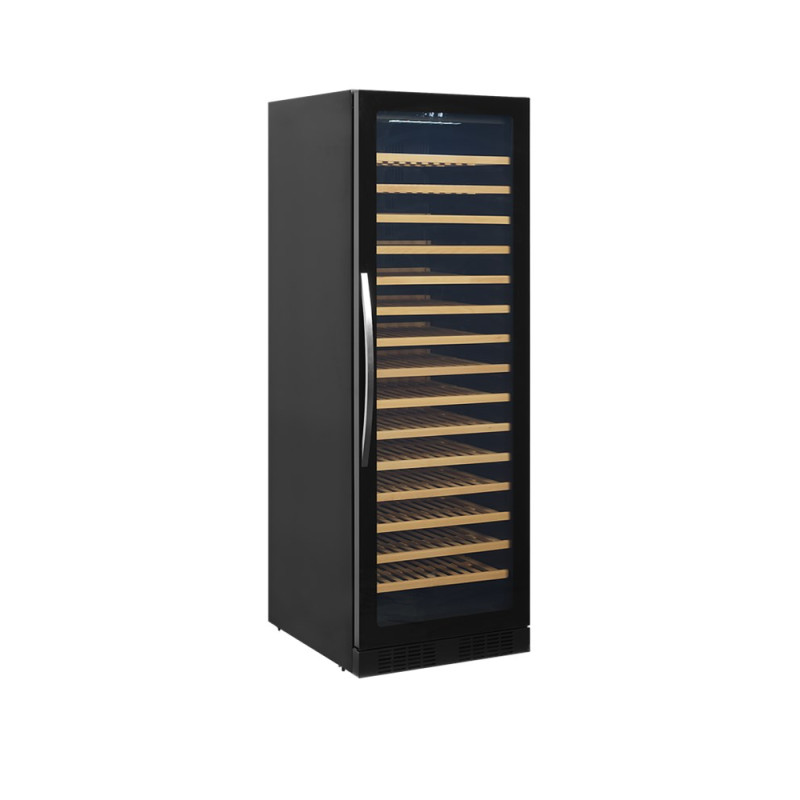 Vyno rūsys 1 stiklinės durys - 165 buteliai | TEFCOLD - aukščiausios klasės dizainas ir optimalios funkcijos