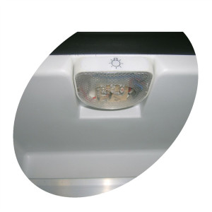 Juodas mini baro šaldytuvas TEFCOLD - 27 L su pilnomis durimis