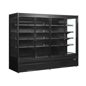 Vitrine Réfrigérée TEFCOLD Positive Noir - 1540 L Supermarketas