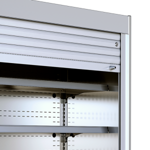 Nerūdijančio plieno šaldymo vitrina TEFCOLD - 580 L, 4 lygiai