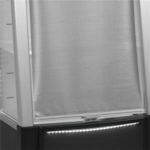 Vitrina šaldytuvas ODC60 TEFCOLD Juoda 161 L - Ideali profesionalams