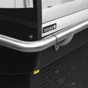 Stiklinis šaldytuvas TEFCOLD 105L Juodas