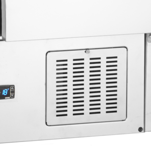 Saladette Šaldytuvas GN 1/1 Nerūdijantis plienas 2 Durys TEFCOLD - 225 L