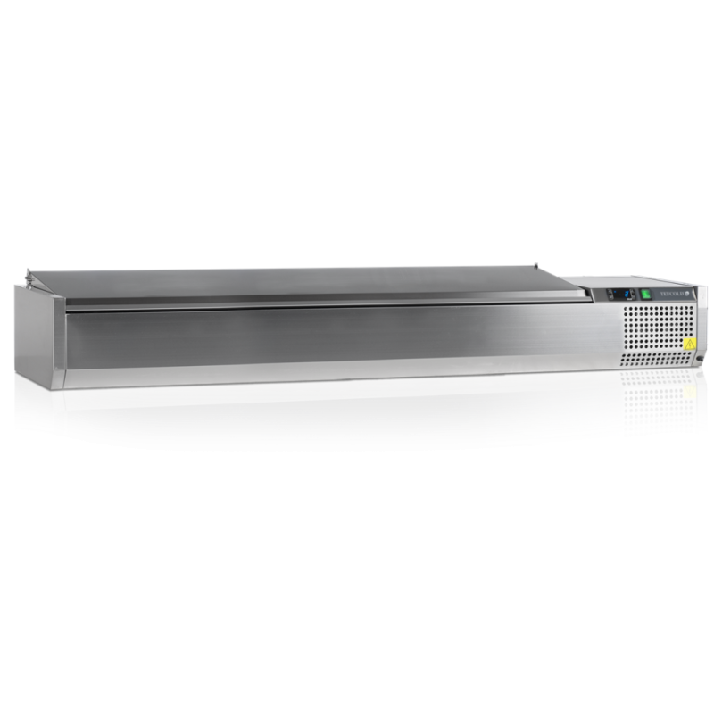 Saladette pastatoma iš nerūdijančio plieno - 9 GN 1/3 TEFCOLD: Patogi ir elegantiška