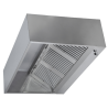 Kubinis 1100 LED stalo dangtis be variklio - Ilgis 1600 Dynasteel