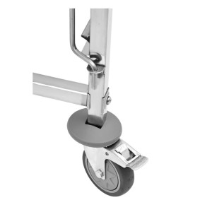 Nerūdijančio plieno konditerinė lentyna 16 lygių Dynasteel – Optimizuotas saugojimas profesionaliai virtuvei