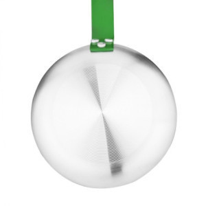 Aliumininė keptuvė su neprilipančiu sluoksniu ir žalia rankena, 280 mm - Hygiplas: tiksli kepimo, lengvas valymas