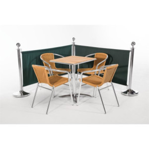 Žalia Bolero kokybės poliesterio drobės barjeras