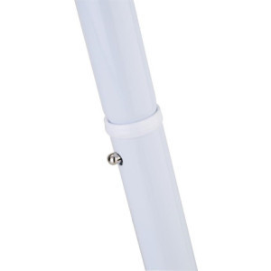 Aukštas kėdutė kūdikiui baltas blizgantis Bolero - saugumas ir patogumas