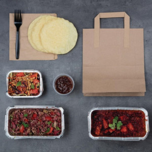 Mikrobangų puodai 150 ml - 100 vnt. - Polipropileno kokybė