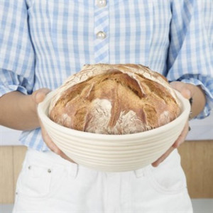 Apvalus rieteninis fermentacijos krepšys 220 x 80 mm profesionaliai virtuvės Vogue.