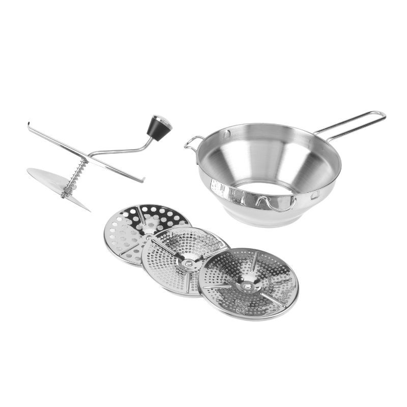 Daržovių malimo mašina 3 grotelės - 2, 3 ir 4 mm - Dynasteel