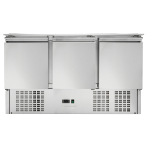 Saladette Compact 3 Durys - Su Stumdomu Dangčiu - Dynasteel