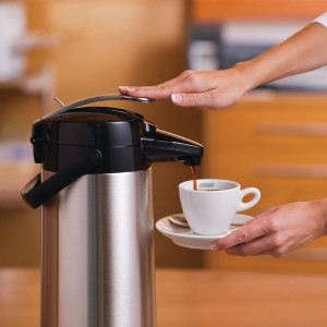 Pompos kriauklės juoda metalizuota Bravilor Bonamat 2,2 l - izoliacinis našumas