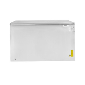 Teigiamas šaldomas stalas - 2 durys ir 2 GN 1/2 stalčiai - Dynasteel