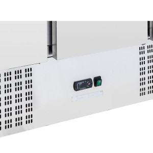 Saladette Šaldytuvas 4 GN 1/1 - 3 Durys - Dynasteel