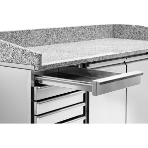 Picos baldai 600x400 2 durys ir 7 stalčiai Dynasteel - Picos paruošimas