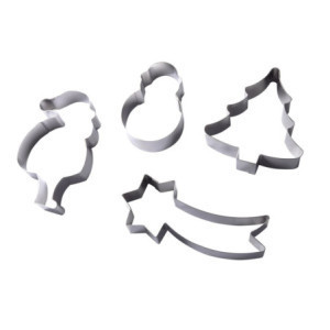 Gobel kepimo forma kalėdinėms Nonnettes iš nerūdijančio plieno