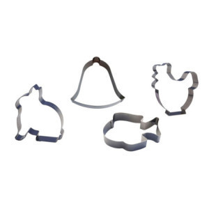 Moule Boîte 4 Nonnettes Pâques Gobel - Formos Nerūdijantis Plienas