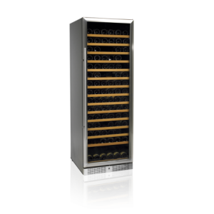 TEFCOLD nerūdijančio plieno vyno rūsys - 165 buteliai - Šiuolaikinis dizainas