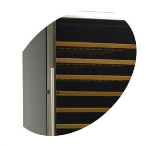 TEFCOLD nerūdijančio plieno vyno rūsys - 165 buteliai - Šiuolaikinis dizainas