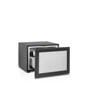 Mini šaldytuvas su stiklinėmis durimis TEFCOLD 52 L: našumas ir dizainas