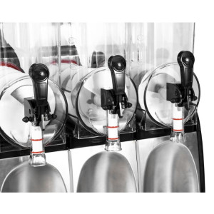 Dynasteel granitinė mašina - 3 x 12 L, aukštos kokybės profesionali įranga