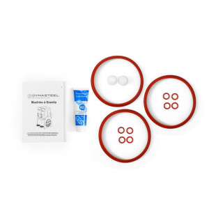 Dynasteel granitinė mašina - 3 x 12 L, aukštos kokybės profesionali įranga