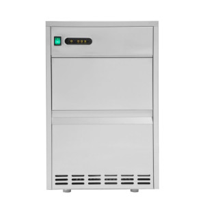 Tuščiavidurių ledo kubelių mašina Dynasteel - 28 kg: Efektyvi ir patvari