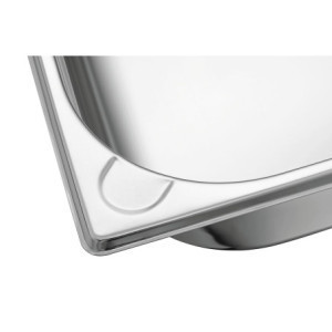 Bac GN 1/1 P100 - Bartscher Basic Line - Nerūdijantis plienas