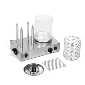 Hot Dog gaminimo aparatas 4 vietų - Dynasteel