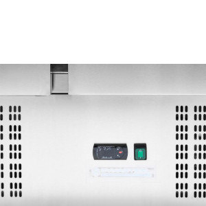 Teigiama šaldymo lentelė GN 1/1 - 2 durys - Dynasteel