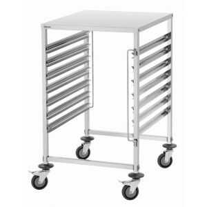 Gastronorm skalė 7 GN 2/1 talpyklėms, Bartscher prekės ženklo.