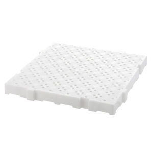 Grotelės 50 x 50 cm, storio 50 mm, balta.