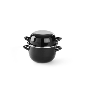 Mėsainis su kriaukle ir dangteliu, emaliuotas - HENDI prekės ženklas - Fourniresto