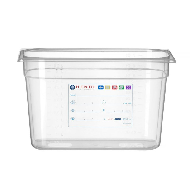 Gastronormos bakelis 1/3 - HENDI prekės ženklas - Fourniresto
